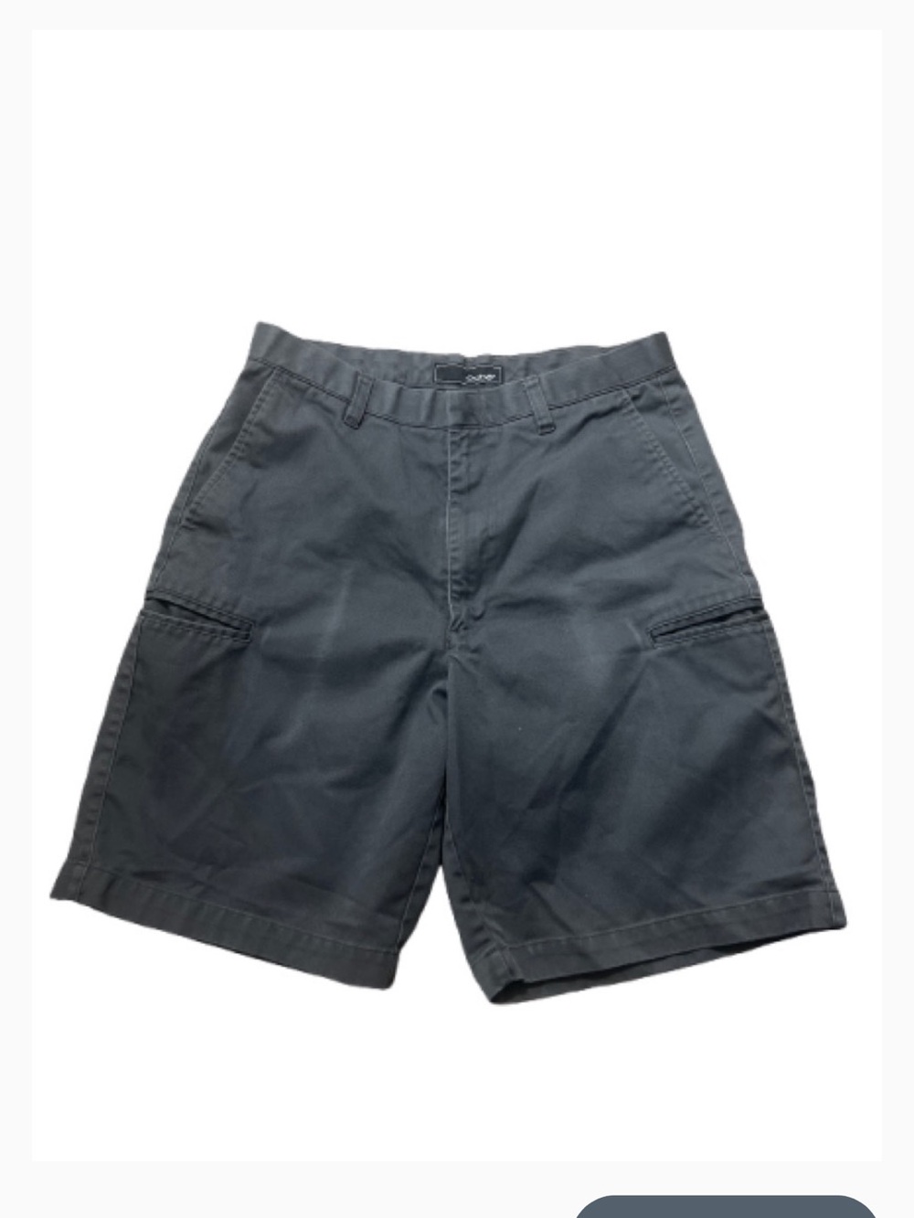 Oobe Men's Dark Gray‎ Cargo Shorts with Side Pockets